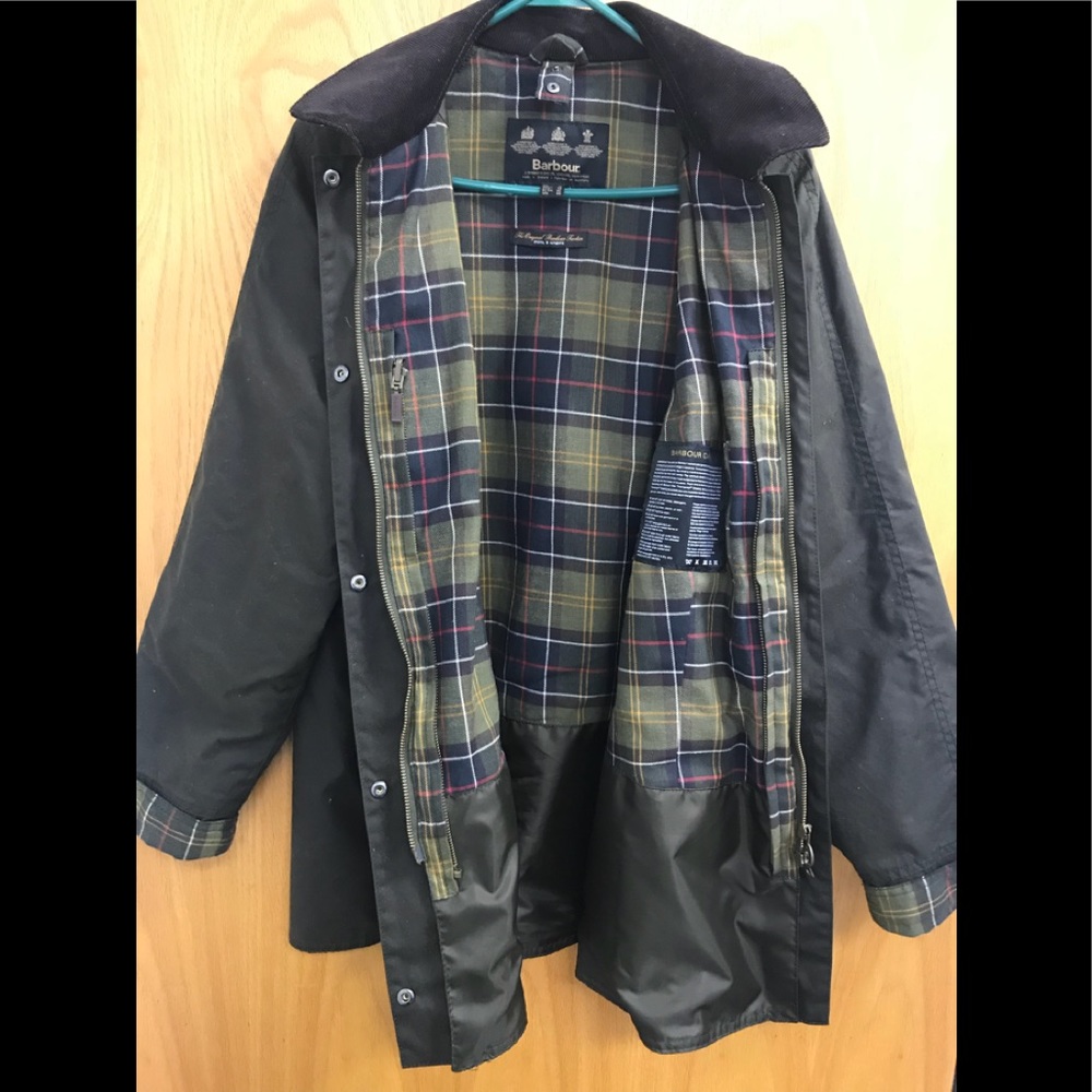 Barbour waxed cotton jacket
